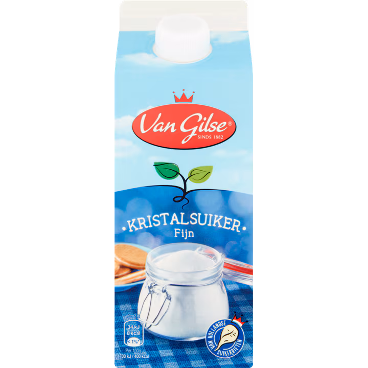 Van Gilse Kristalsuiker Fijn 500 g