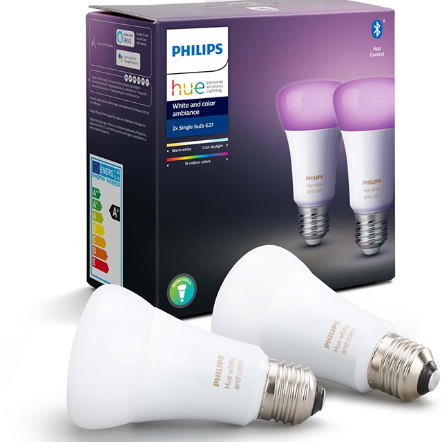 Philips Hue White and Color Ambiance - Bluetooth - Duopack