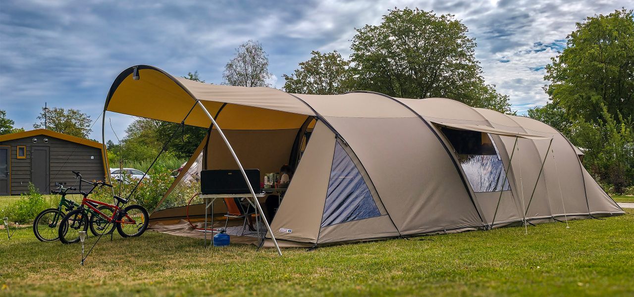 Onze kampeer-setup met de Falco Havik 4600