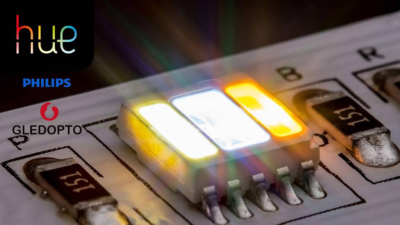 RGB+CCT LED strips voor Philips Hue